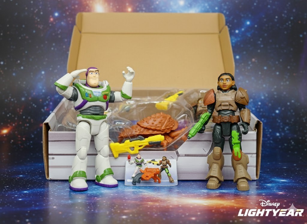 Buzz Lightyear HHY15 Space Ranger Set 2 Figuren 13cm Käfer & Zubehör ab 4 J.